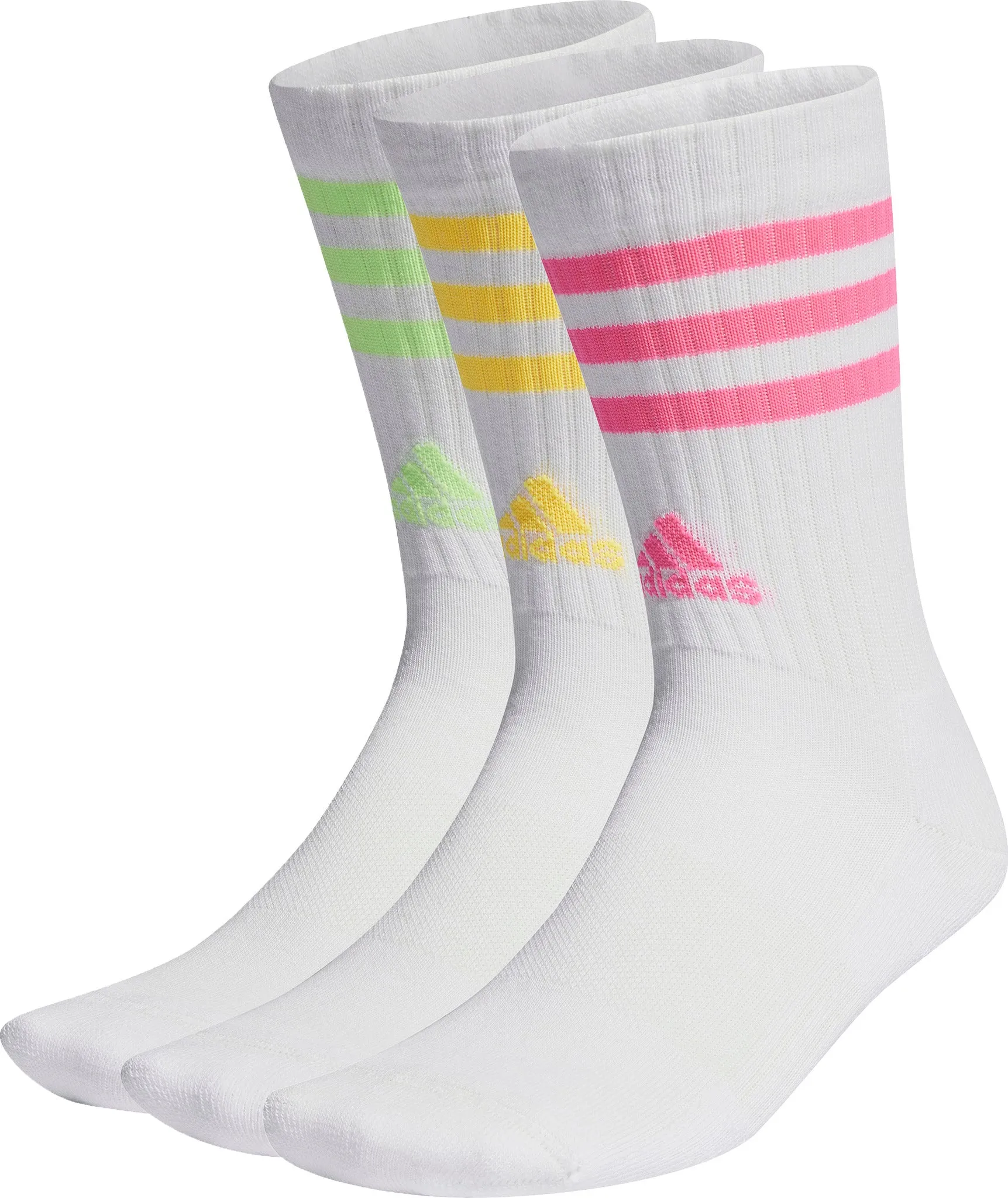 3-Stripe C Spw Crew 3 Pairs Sock - Unisex|-|Chaussettes à 3 bandes C Spw Crew 3 paires - Unisexe