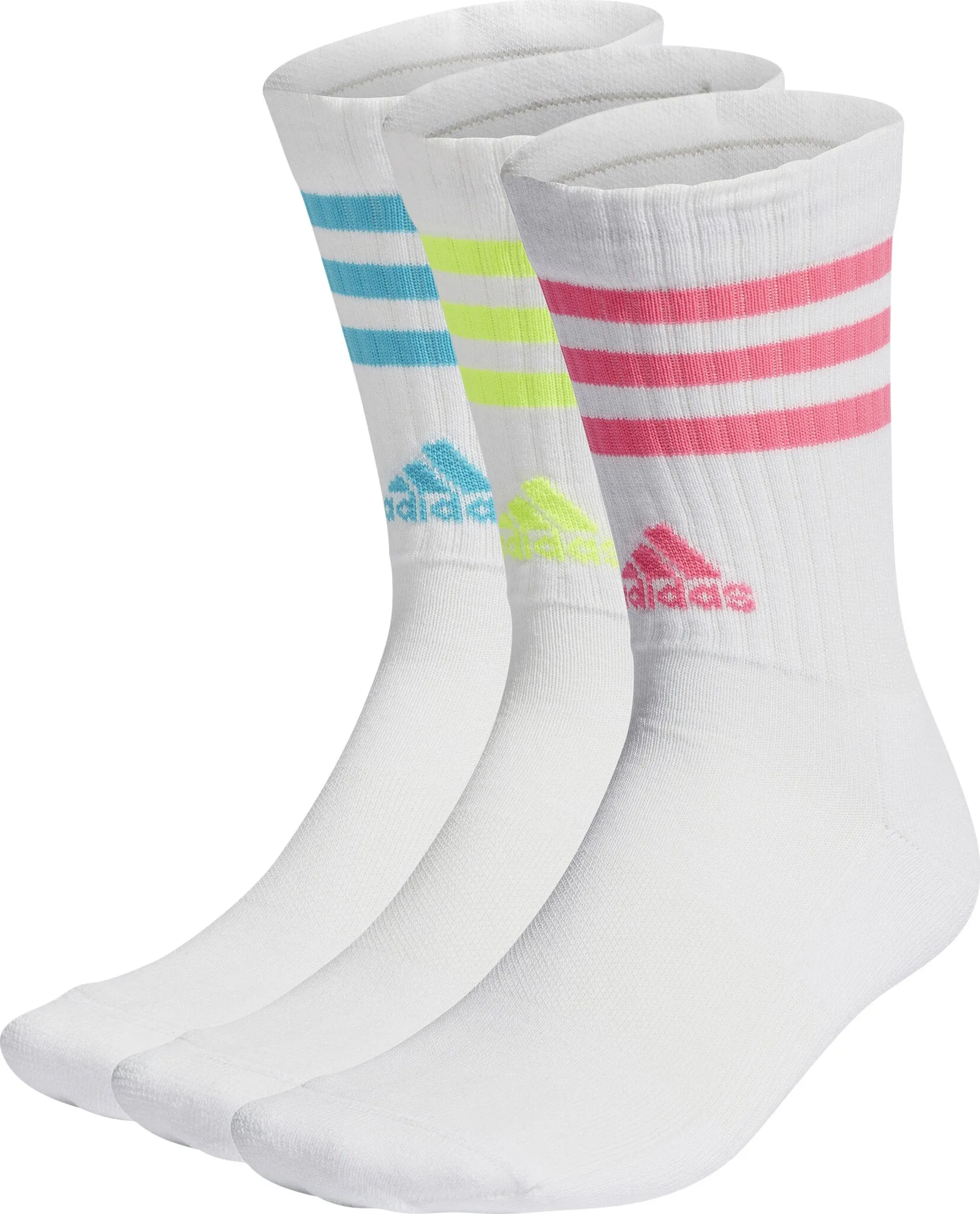 3-Stripe C Spw Crew 3 Pairs Sock - Unisex|-|Chaussettes à 3 bandes C Spw Crew 3 paires - Unisexe