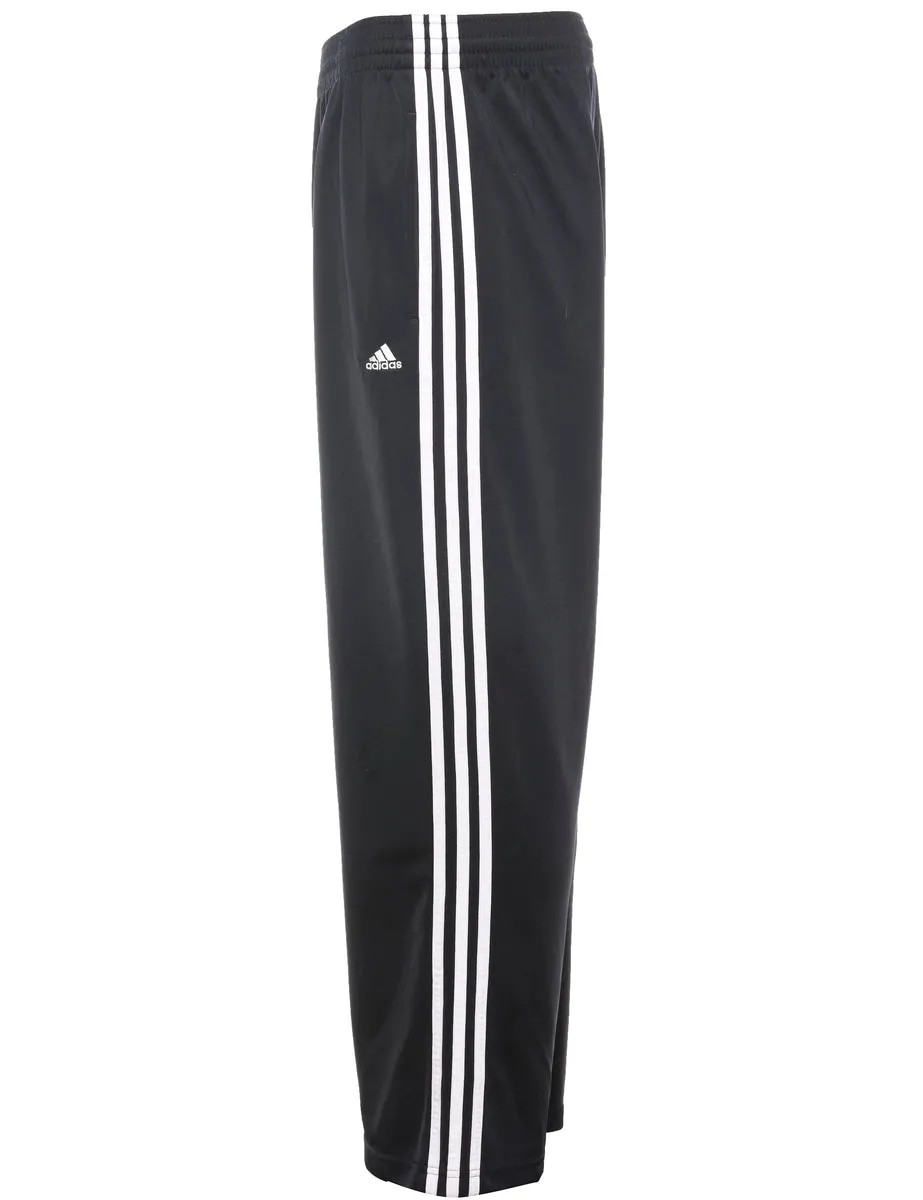 Adidas Black & White Track Pants - W28 L28