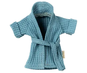 BATHROBE - DUSTY BLUE