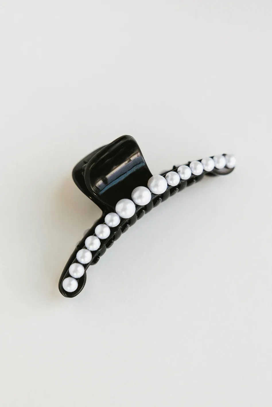 Black Pearl Claw Clip in Small