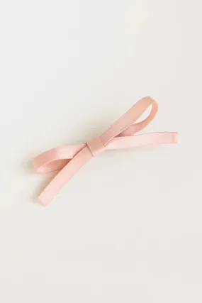 Bow Hair Clip Set in Pink - FINAL SALE