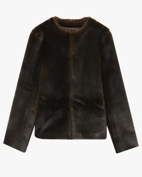 Calista Faux Fur Short Coat