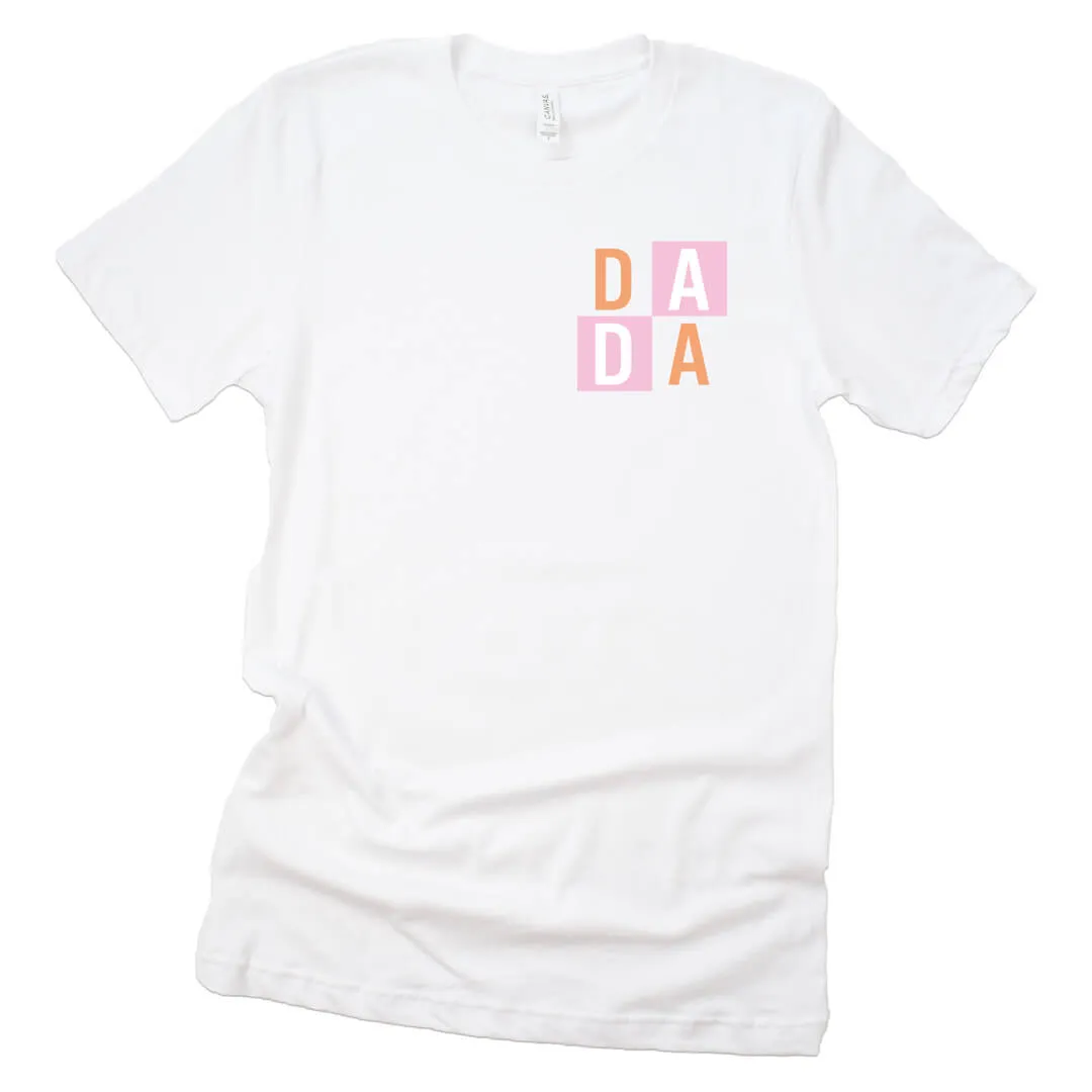 Check Me Out Dad Graphic Tee | White