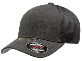 Flexfit Unipanel Flex Hat - Heather Dark Grey