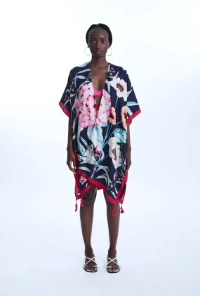 Flower Print Kaftan