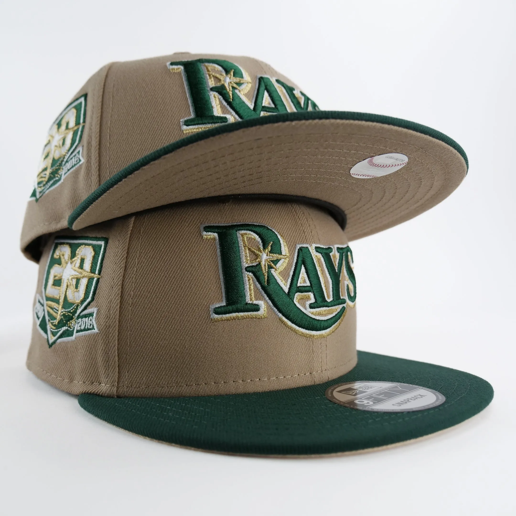 New Era Custom 950 Snapback Tampa Bay Rays 20th Season Patch