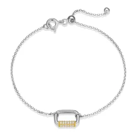 Oblong Pave Bracelet