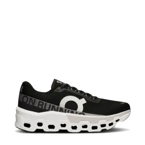 On Men's Cloudmonster 2 Sneaker in Black/Frost