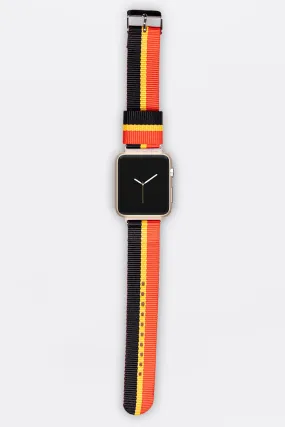 "Raise The Flag" Aboriginal Flag Woven Apple Watch Strap