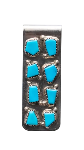 Sleeping Beauty Turquoise Money Clip | Curt Cheama